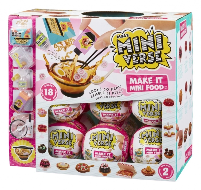 MGA Miniverse Mini Food Snack Serie 2B