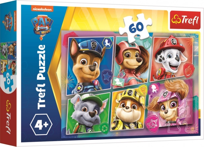 Puzzle PAW Patrol: Freunde bereit zum Einsatz, 60 Teile