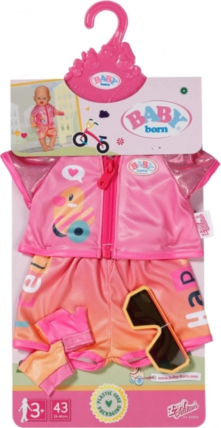 BABY born Fahrradtour-Set für Puppen 43 cm