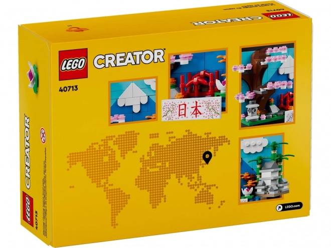 Postkarte aus Japan LEGO