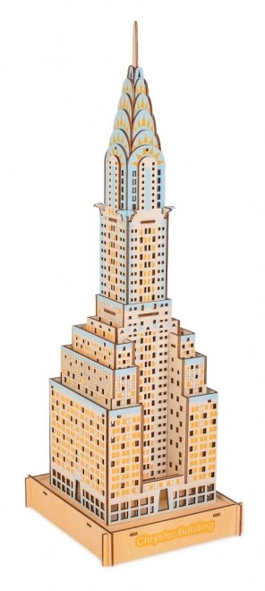 Holz 3D Puzzle Chrysler Building