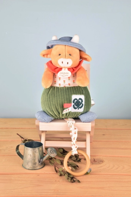 Geschenkset Plüschkuh Aneth spielt Melodie 20 cm