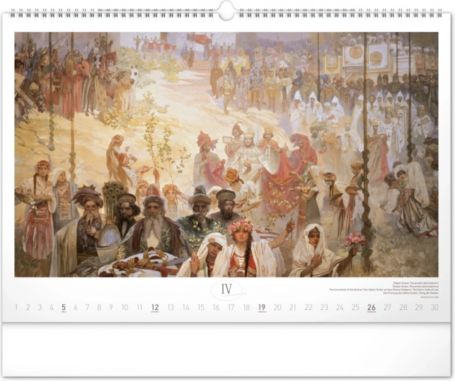 Wandkalender Slawisches Epos 2026