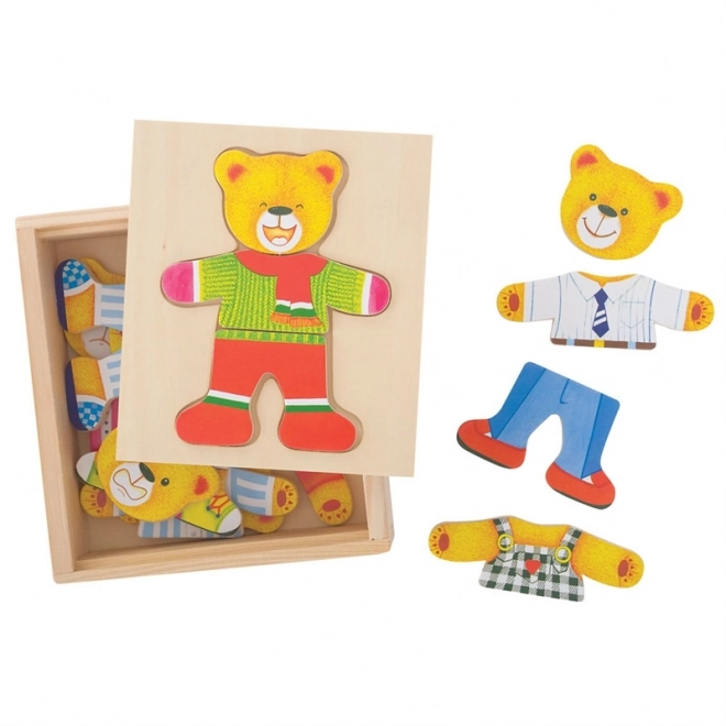 Bigjigs Toys Anziehpuzzle Herr Bär