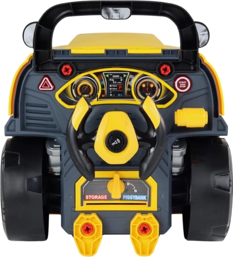 Realistische Lenkung und Bedienfeld