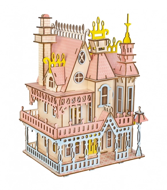 Große Villa Holz 3D Puzzle