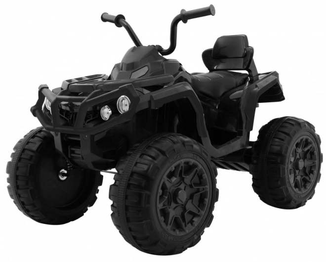Quad ATV 2,4GHz mit Batterie für Kinder schwarz + Fernbedienung + EVA-Räder + Radio MP3 + sanfter Start