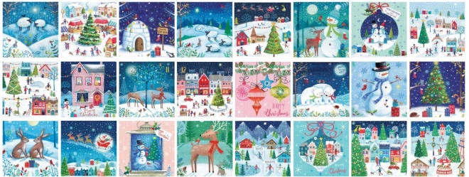 Eurographics Puzzle-Adventskalender: Weihnachtsdorf