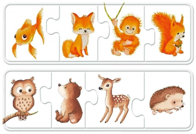 Mein erstes Puzzle Bunte Tiere