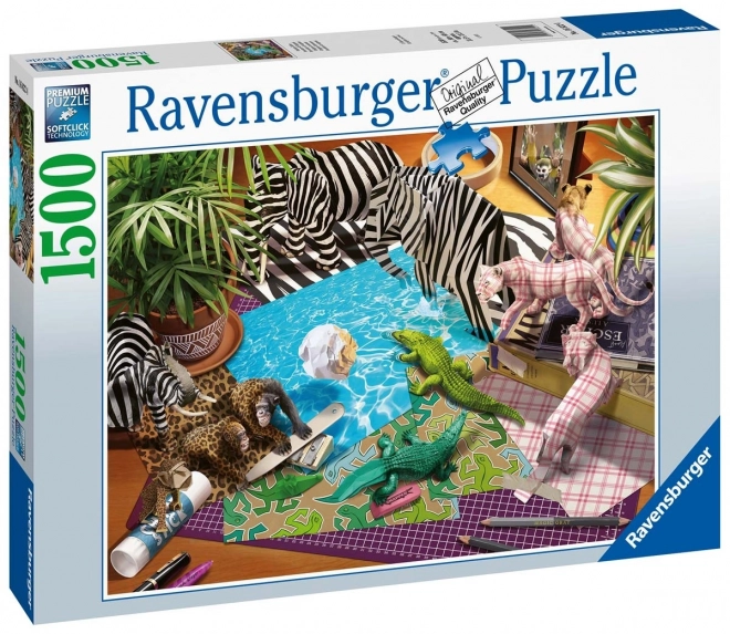 Ravensburger Puzzle Origami Abenteuer 1500 Teile