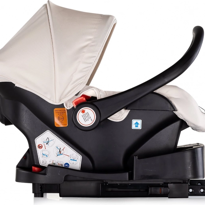 Chipolino Autositz Aura i-Size 40-85 cm Biscotta