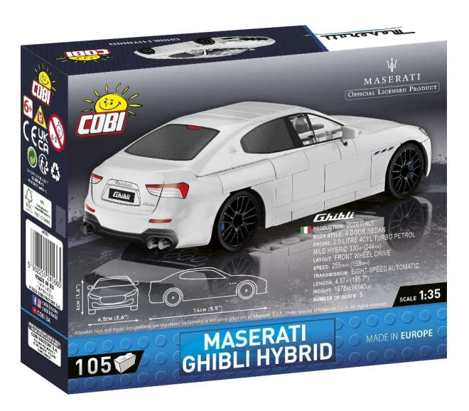 Maserati Ghibli Hybrid Bausteinmodell