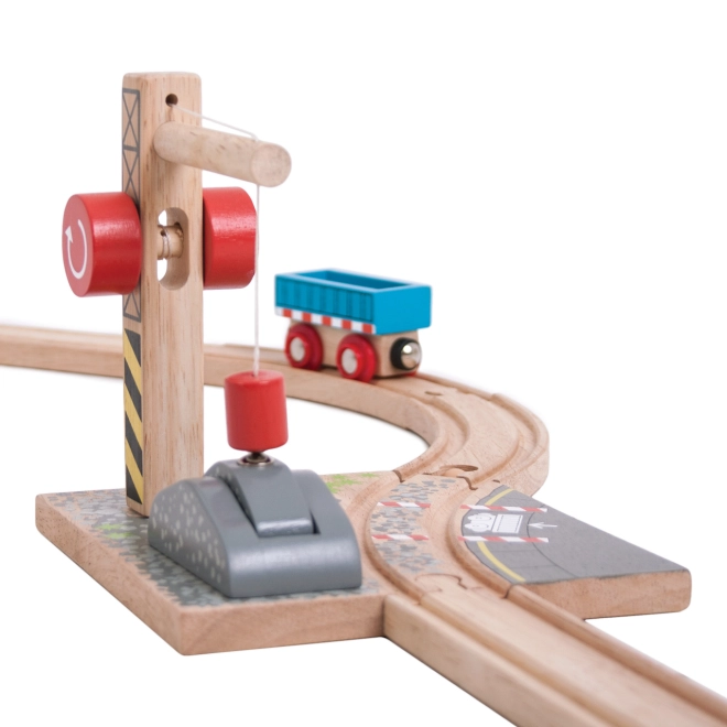 Interaktiver Kran mit Magnet