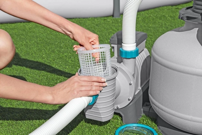 Leistungsstarke Sandfilteranlage für Bestway Pools