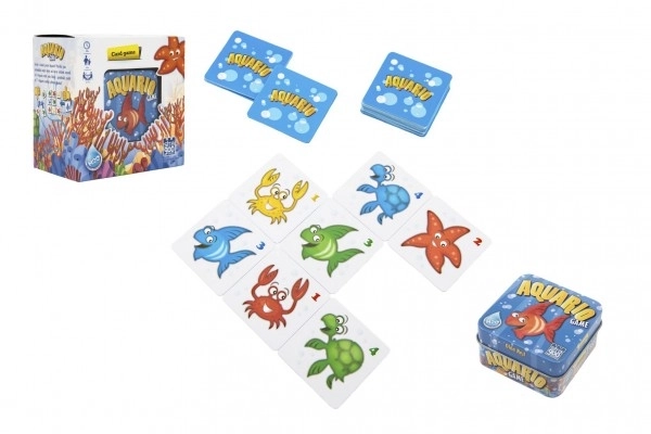 Aquario Gesellschaftsspiel in Metallbox