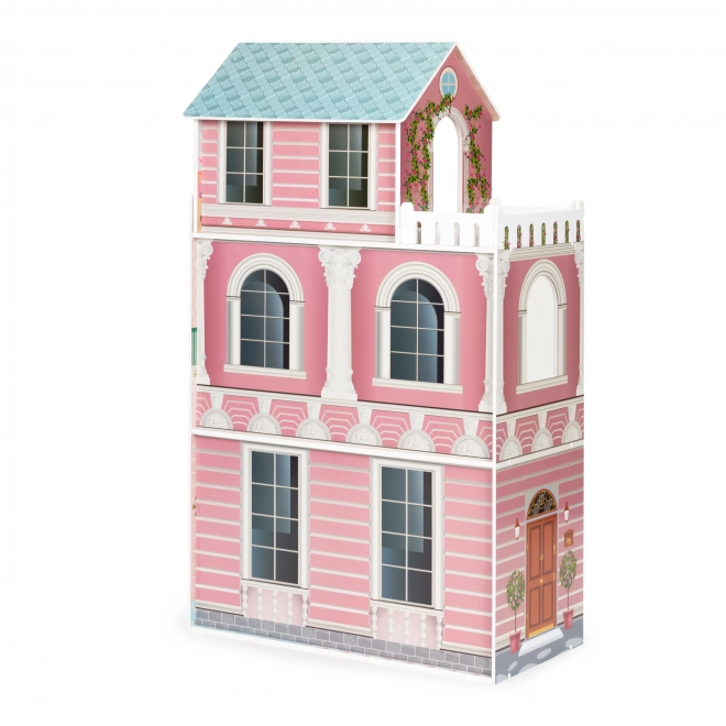 Großes Puppenhaus mit Möbeln ECOTOYS