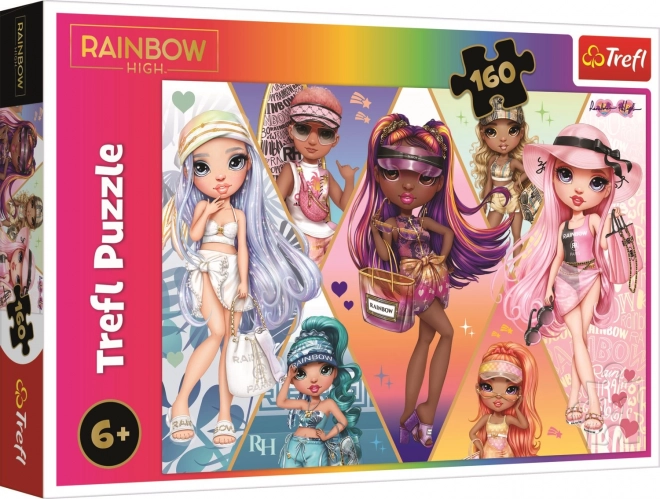 Trefl Puzzle Rainbow High: Glückliche Freundinnen 160 Teile