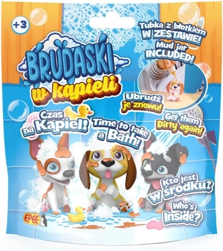 Dreck im Beutel für die Badewanne