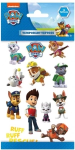 Temporäre Tattoos Paw Patrol – 12 Stk.