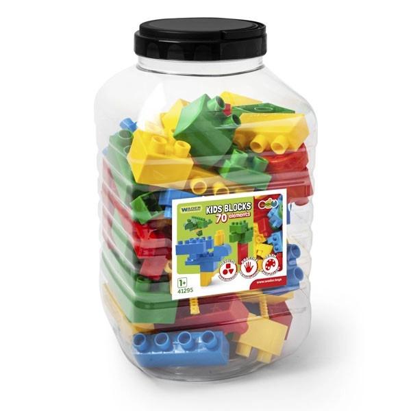Praktische Verpackung in einer transparenten Dose