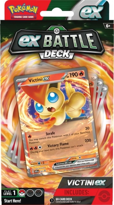 Pokémon Sammelkartenspiel Kampfdeck Victini EX