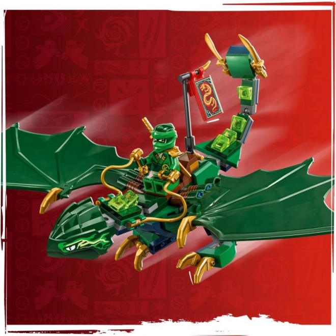 Lego Ninjago Grüner Wald Drache von Lloyd