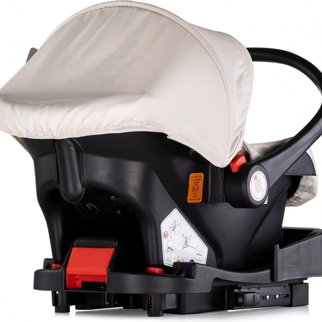 Chipolino Autositz Aura i-Size 40-85 cm Biscotta
