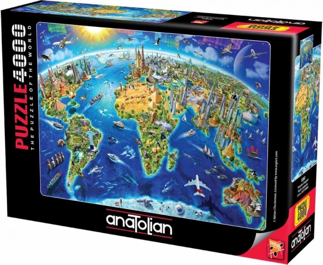 Anatolian Puzzle Weltwunder 4000 Teile