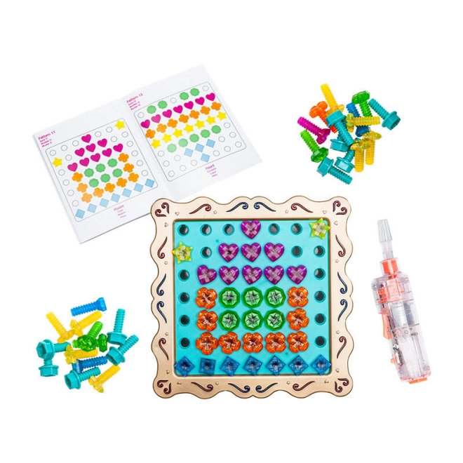 Spielzeugbohrmaschine mit LED-Licht