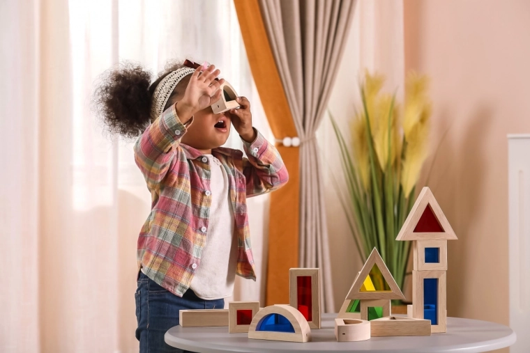 Sichere Holzausführung für kleine Hände