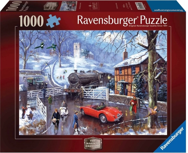 Ravensburger Eisenbahnkreuzung Puzzle 1000 Teile