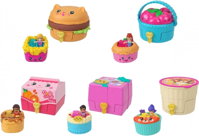 Polly Pocket Snacky Fahrbarer Set