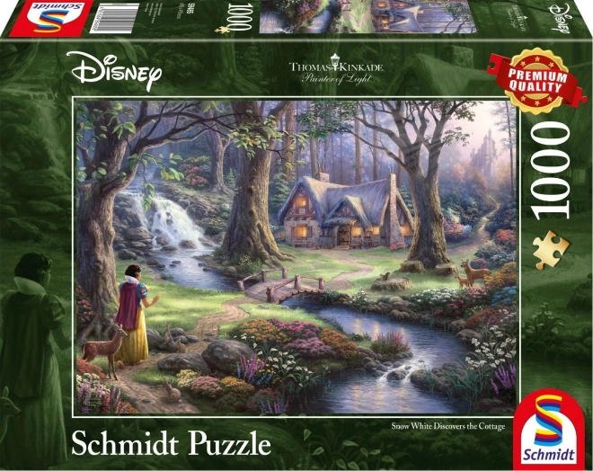 Schmidt Puzzle Schneewittchen und das Haus der sieben Zwerge