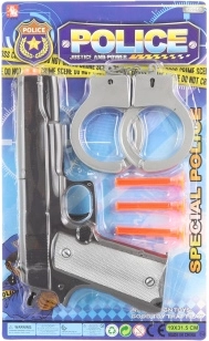 Polizei-Set mit Handschellen