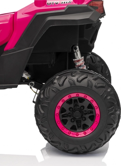 Kinder-Elektroauto Buggy Madman UTV-MX rosa