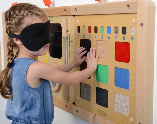 Masterkidz Sensorik-Brett Materialstrukturen
