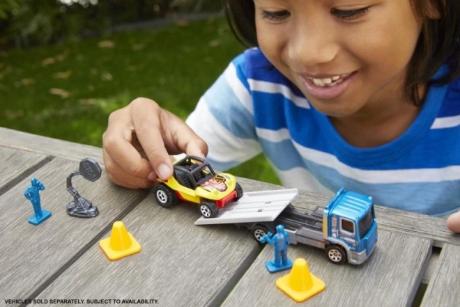 Matchbox Transportfahrzeug mit Zubehör