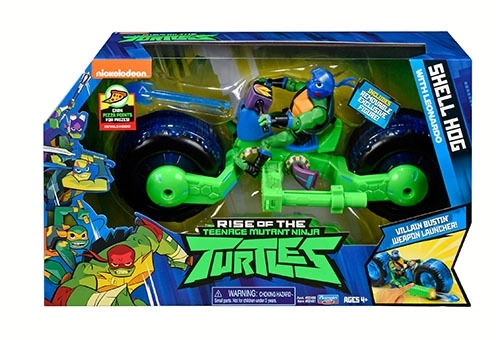 Ninja Turtles Motorrad mit Figur