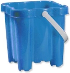 Androni Eimer Burg mit 4 Türmen 16 cm – Blau