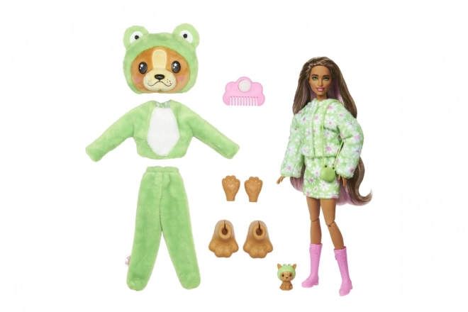 Barbie Cutie Reveal Puppe im Hundekostüm