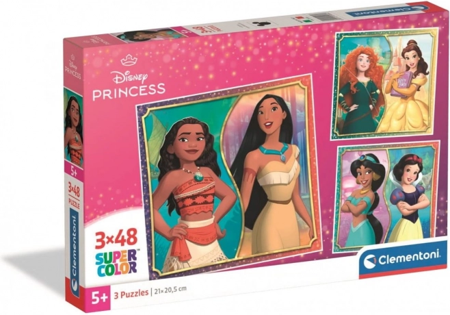Puzzle Disney Prinzessinnen 3x48 Teile