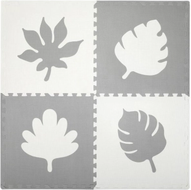 Spielmatte Schaumstoff-Puzzle MoMi FELI grau