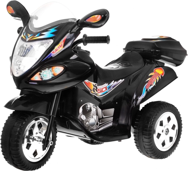 Elektrisches Dreirad-Motorrad für die Kleinsten BJX-088 – schwarz