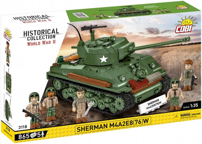 Sherman M4A2E8 Bausatz