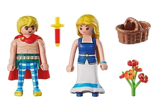 Asterix Set Tragikomiks und Falbala