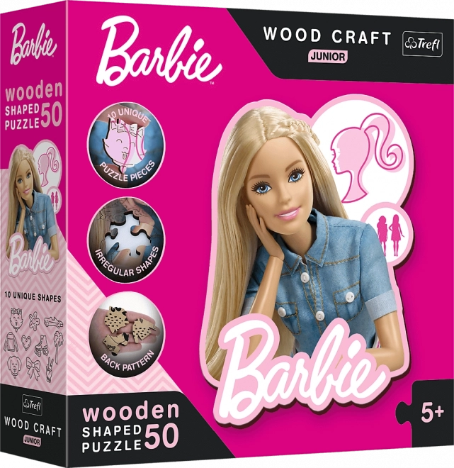 Holzpuzzle Junior Barbie