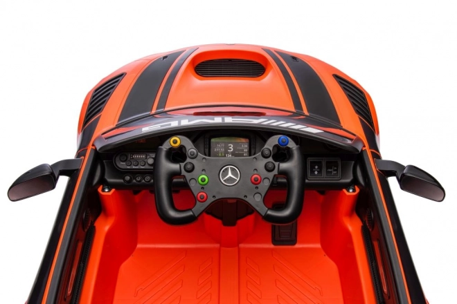 Elektrisches Kinderauto Mercedes AMG GT3 Orange