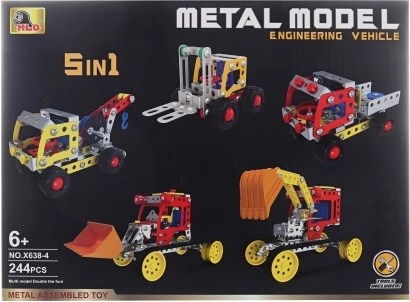 Metallbaukasten 5-in-1