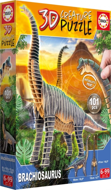 EDUCA 3D-Puzzle Brachiosaurus