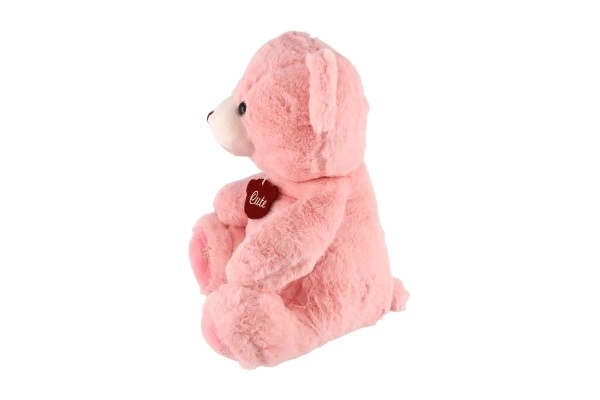 Sitzender Plüschbär Rosa 40cm